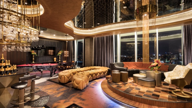 The penthouse suite at The Westin Nashville
